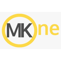 MK One logo, MK One contact details