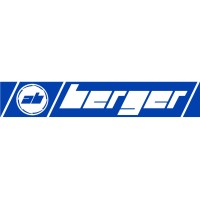 A Berger logo, A Berger contact details