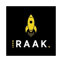 100% RAAK logo, 100% RAAK contact details