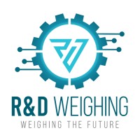 R&D Weighing logo, R&D Weighing contact details