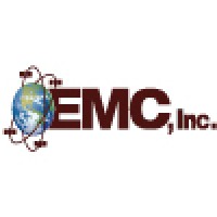 EMC logo, EMC contact details