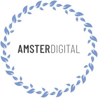 AmsterDigital logo, AmsterDigital contact details