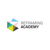 Reframing Academy logo, Reframing Academy contact details