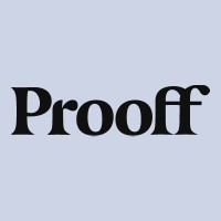 Prooff logo, Prooff contact details