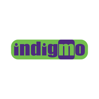 Indigmo logo, Indigmo contact details