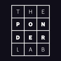 The Ponder Lab logo, The Ponder Lab contact details