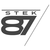 STEK87 logo, STEK87 contact details