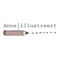 Anne illustreert logo, Anne illustreert contact details