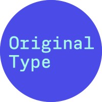 Original Type logo, Original Type contact details