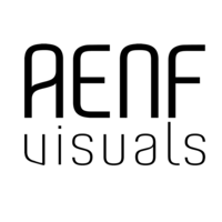 aenf visuals logo, aenf visuals contact details