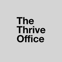 The Thrive Office logo, The Thrive Office contact details