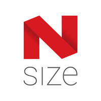 nSize logo, nSize contact details