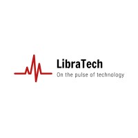 LibraTech logo, LibraTech contact details