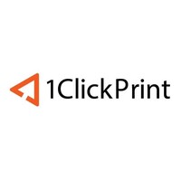 1ClickPrint logo, 1ClickPrint contact details