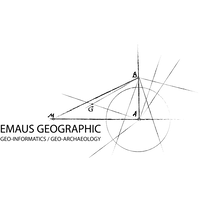 Emaus Geographic logo, Emaus Geographic contact details