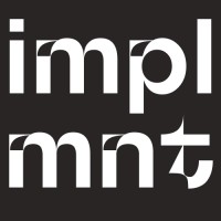 IMPLMNT logo, IMPLMNT contact details