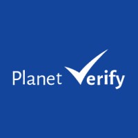 PlanetVerify logo, PlanetVerify contact details