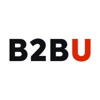 B2BU logo, B2BU contact details