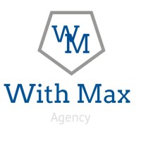 With Max Agency logo, With Max Agency contact details