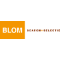 BLOM search + selectie logo, BLOM search + selectie contact details