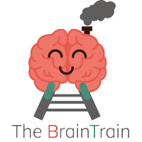 The BrainTrain logo, The BrainTrain contact details