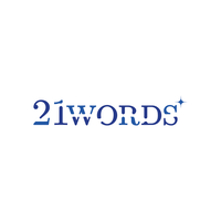 21words logo, 21words contact details