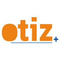 OTIZ+ logo, OTIZ+ contact details