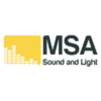 MSA Sound and Light logo, MSA Sound and Light contact details