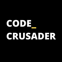 Code Crusader logo, Code Crusader contact details