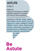 Be Astute logo, Be Astute contact details