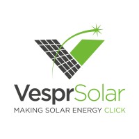 VesprSolar logo, VesprSolar contact details