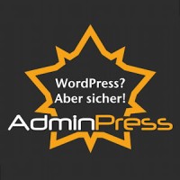 AdminPress logo, AdminPress contact details