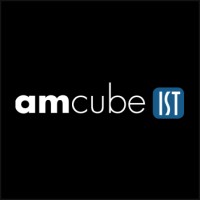 AM Cube logo, AM Cube contact details