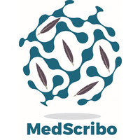 MedScribo logo, MedScribo contact details