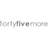 fortyfivemore logo, fortyfivemore contact details