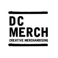 DCMerchUK logo, DCMerchUK contact details