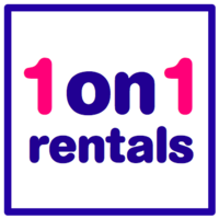 1on1rentals logo, 1on1rentals contact details