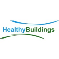 HealthyBuildings logo, HealthyBuildings contact details