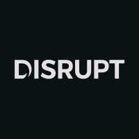 DISRUPT logo, DISRUPT contact details