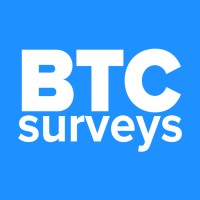 BTC Surveys logo, BTC Surveys contact details