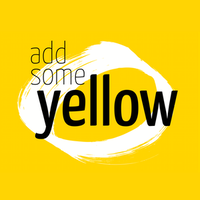 Add some yellow logo, Add some yellow contact details