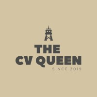 The CV Queen logo, The CV Queen contact details