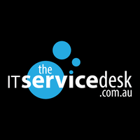 The IT Service Desk logo, The IT Service Desk contact details