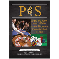 Premier Croupier School logo, Premier Croupier School contact details