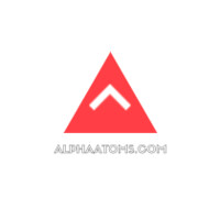 AlphaAtoms logo, AlphaAtoms contact details