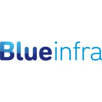 BLUE INFRA logo, BLUE INFRA contact details