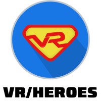 VR/Heroes logo, VR/Heroes contact details