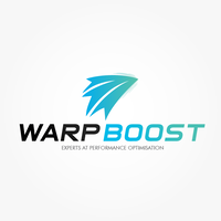 WarpBoost logo, WarpBoost contact details