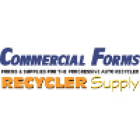 Commercial Forms Recycler Supply logo, Commercial Forms Recycler Supply contact details