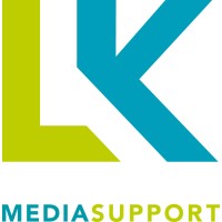 LK mediasupport logo, LK mediasupport contact details